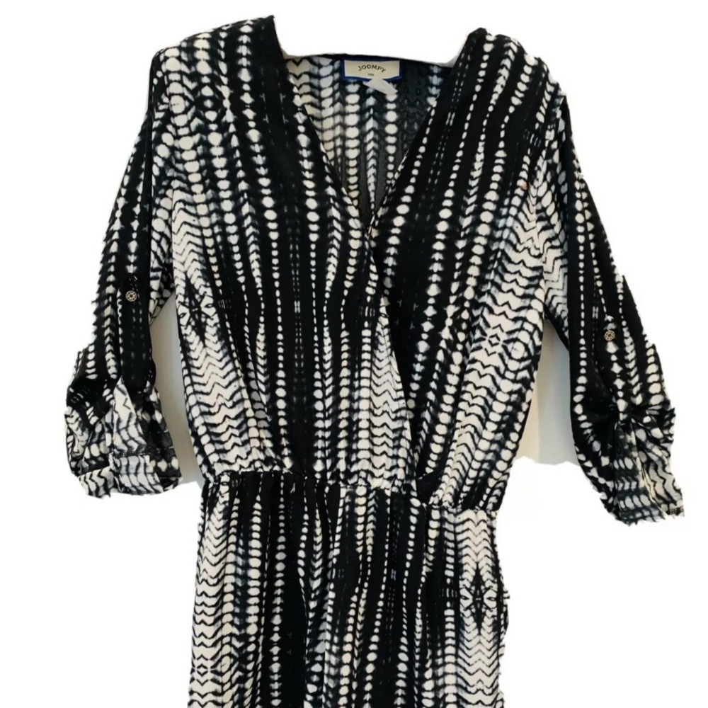 Women’s Romper shorts black white large “Joompy”